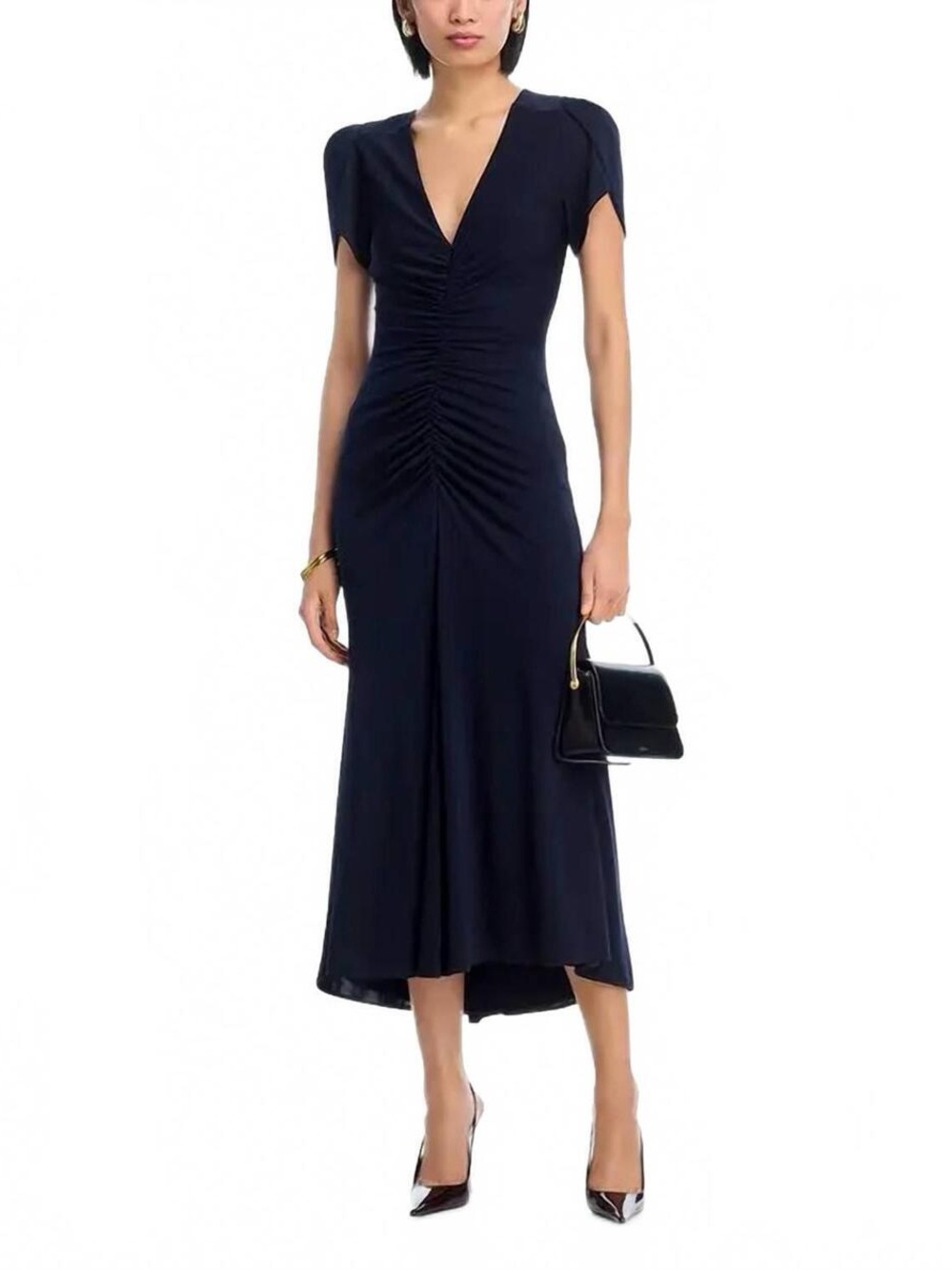 Cinq a Sept Aviva Dress in Navy 16
